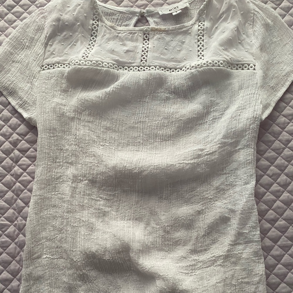 white shirt